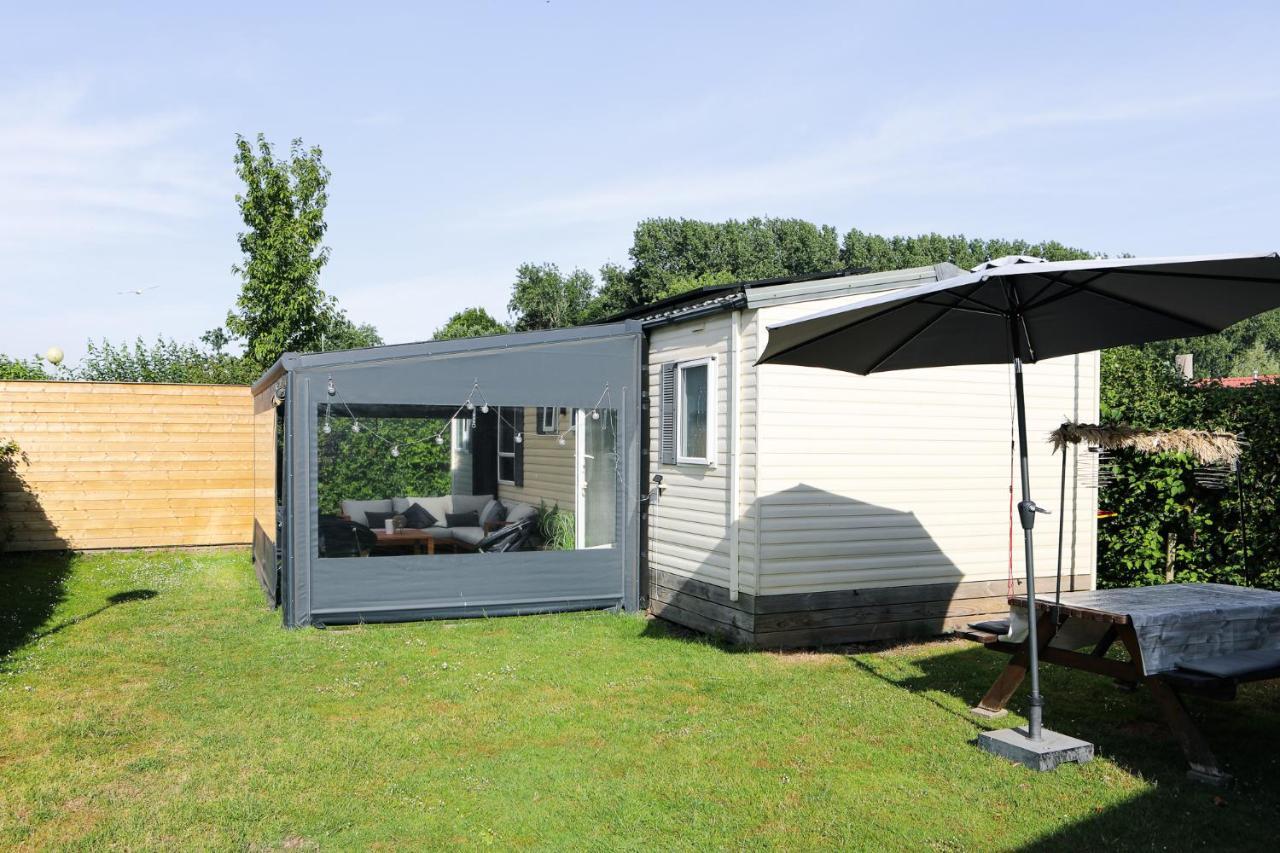 Chalet Op 5* Camping De Paardekreek Kortgene Exterior foto